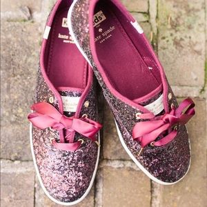 Kate Spade glitter Keds
